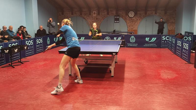 Remuntada i victòria del CTT Badalona davant les Ganxetes de Reus (4-3)