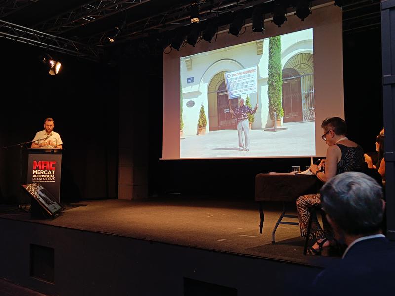 'El Quixot de Badalona' i 'A Contracorrent': dos projectes de Badalona Comunicació presentats al MAC