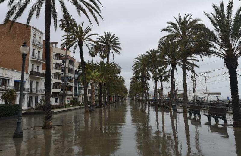 MÉTEO | Dimecres de carrers mullats, vent i mala mar