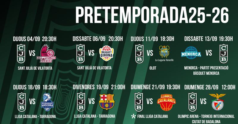 La Penya ja coneix els seus rivals de la pretemporada 2025