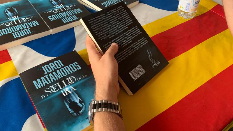 El badaloní Jordi Matamoros presenta 'El Sello de la Ira', la seva cinquena novel·la