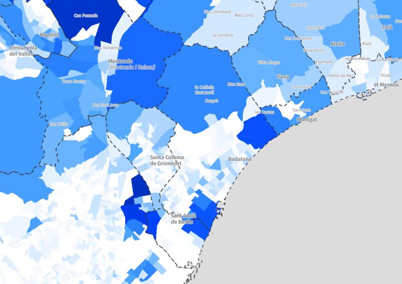 El mapa de les teulades amb amiant a Badalona: consulta els barris on més n'hi ha