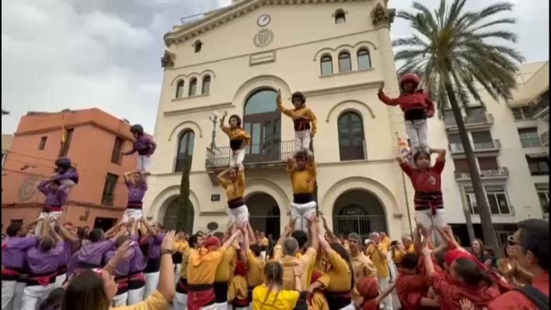 castellers diada infantil