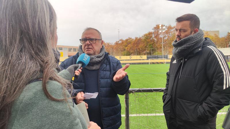 L'Associació Esportiva Young Talent denuncia el greu estat de deteriorament del camp Municipal Badalona Sud