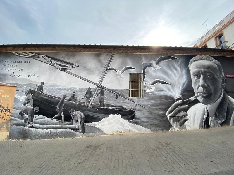 Un llibre per explicar la història del mural de Pompeu Fabra