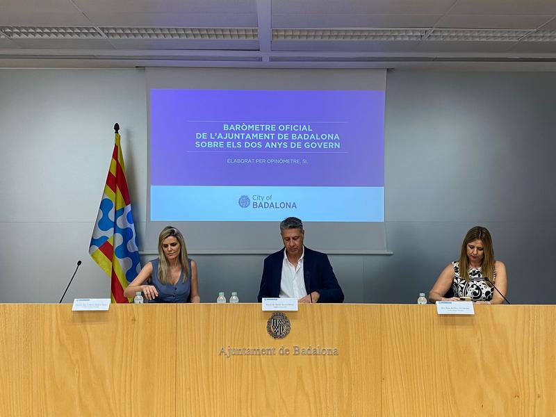 Badalona aprova amb un 6,29 la gestió de Xavier Garcia Albiol