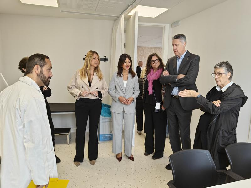 Inaugurat el CAP Gorg olga pané innovador en l'atenció