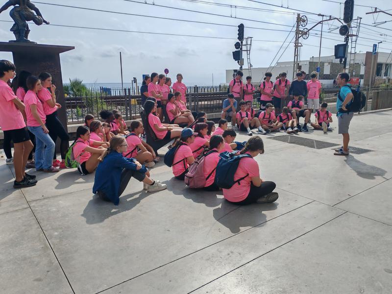 Un ascens de 60 km i 20 hores: Els alumnes de 4t d'ESO de l'Escola Minguella es preparen per pujar de Badalona a Montserrat