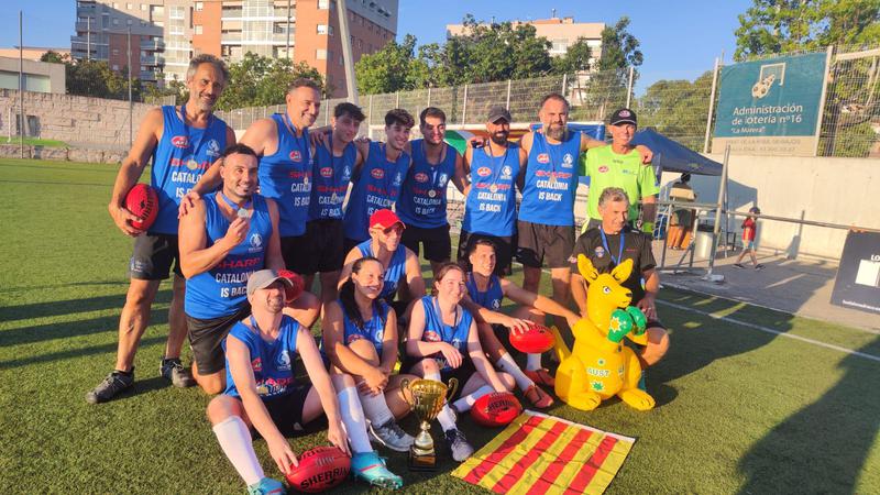La Selecció Catalana de Footy 9s fa història a Montigalà