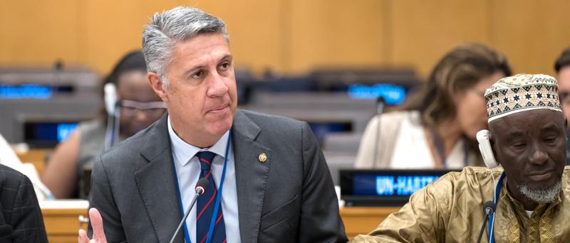 Albiol reclama a la seu de l'ONU més finançament pels ajuntaments per assolir els objectius de l'Agenda 2030