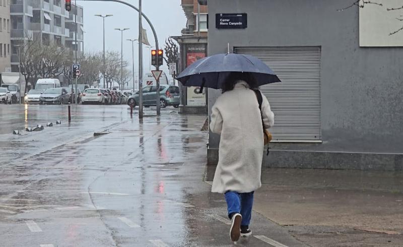 MÉTEO | Matí de dijous amb un episodi de pluja intensa