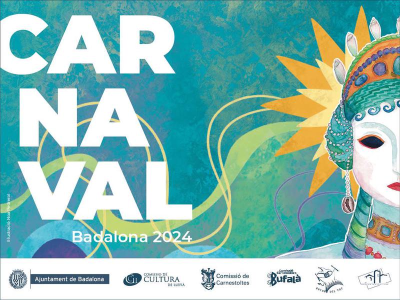 Badalona ja té cartell per celebrar el Carnaval 2024
