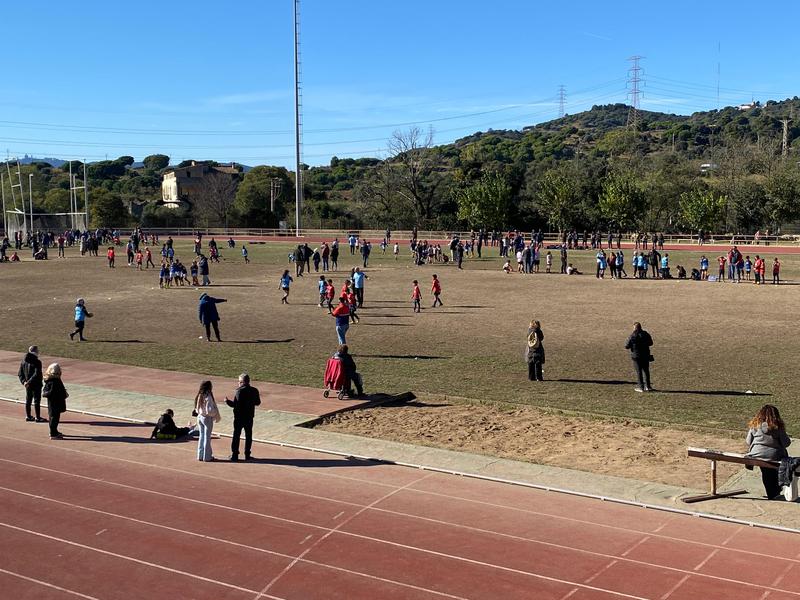 Trobada d'escoletes de rugbi a Badalona