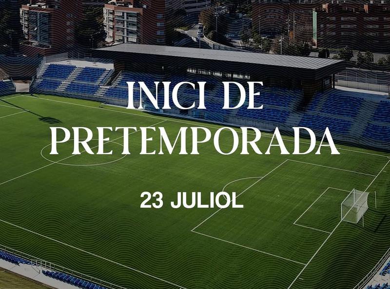 El Badalona comença aquest dimecres la pretemporada i debutarà el 7 de setembre a la lliga al camp del Peradala 