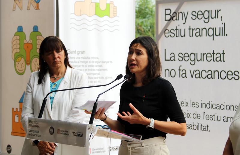 Parlon presenta la campanya 'Bany segur, estiu tranquil'