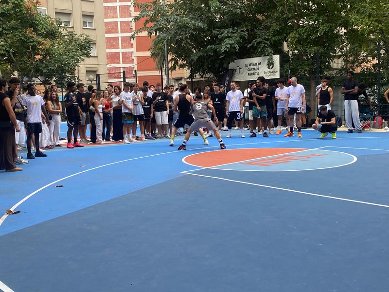La Gàbia vibra amb una gran jornada de bàsquet urbà a Canyadó