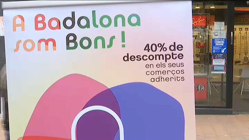 Badalona tornarà a disposar del 40% de descompte dels bons consum a l'abril
