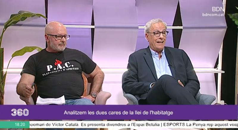 La nova proposta de llei d'habitatge no convenç ni al sector immobiliari ni als moviments socials de la ciutat