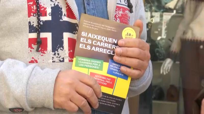 L'AV del Progrés exigeix replantejar les obres previstes al barri per incloure-hi les voreres