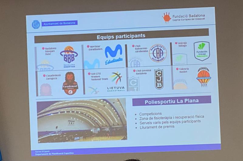 Badalona acollirà el primer torneig de Bàsquet Júnior Femení amb equips reconeguts nacionalment i la selecció de Lituània