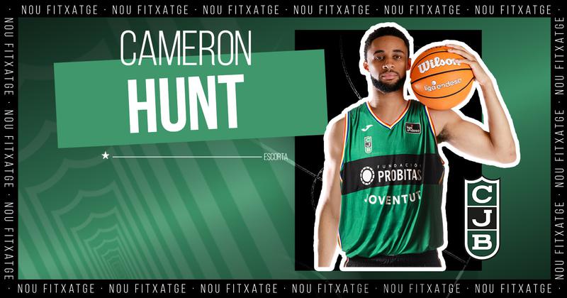 Cameron Hunt fitxa per la Penya
