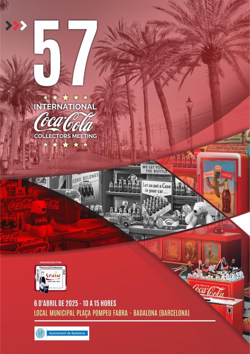 Arriba a Badalona la 57a edició de la Trobada Internacional d'objectes de la Coca- Cola