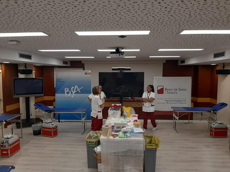 Nova campanya de donació de sang a l'Hospital Municipal