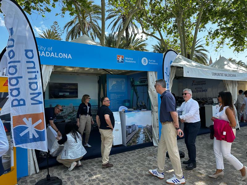 Badalona aterra al Palma International Boat Show per mostrar els atractius del Port i la DO Alella