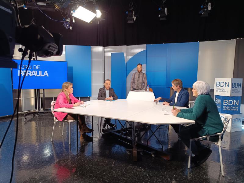 La desocupació del B9 centra el debat de Televisió de Badalona, amb l'absència del PSC i Guanyem