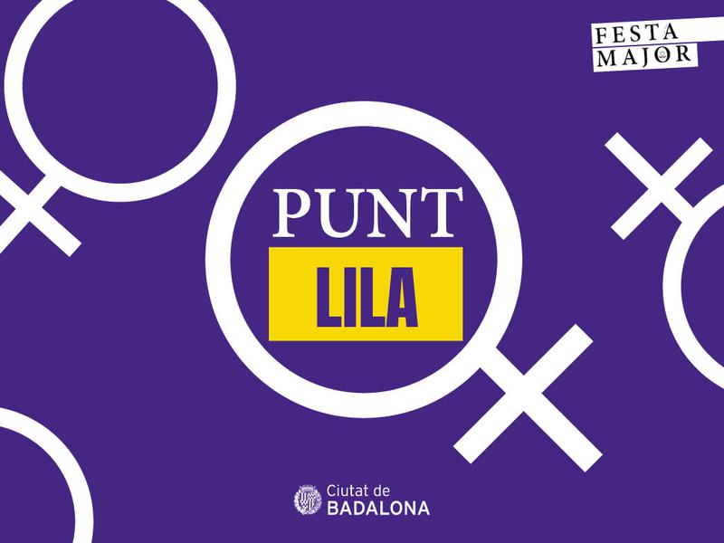 S'instal·larà un Punt Lila al passeig de la Rambla per la Festa Major de Badalona