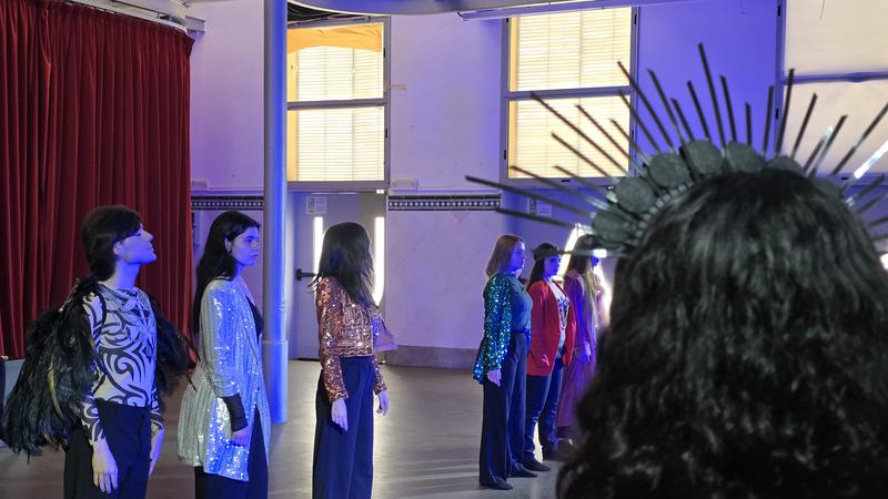 L'adaptació de les Metamorfosis d'Ovidi dels alumnes de l'Eugeni d'Ors inaugura la segona setmana de l'escorxador escènic