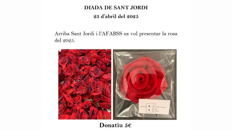Roses solidàries per ajudar a persones amb alzheimer i les seves famílies