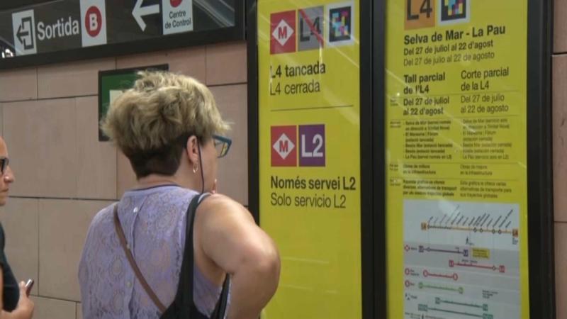 Comencen els treballs de l'L4 del metro