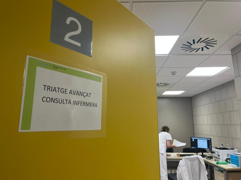 L'Hospital Germans Trias i Pujol ha posat en marxa la nova línia assistencial del Triatge Avançat d'Infermeria