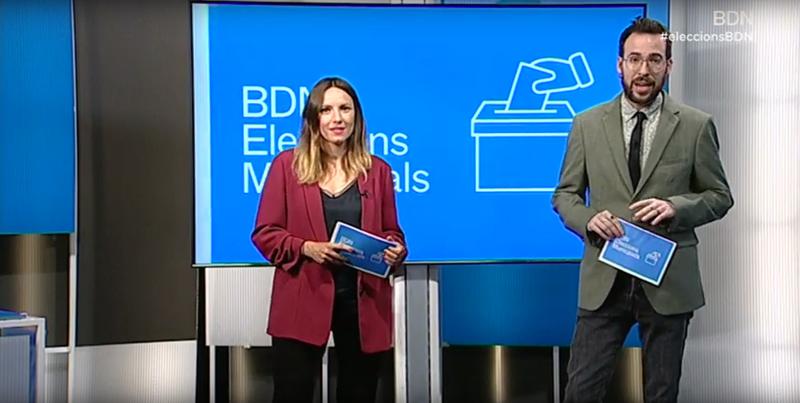 Més de 60.000 espectadors han seguit la programació especial d'eleccions a Televisió de Badalona