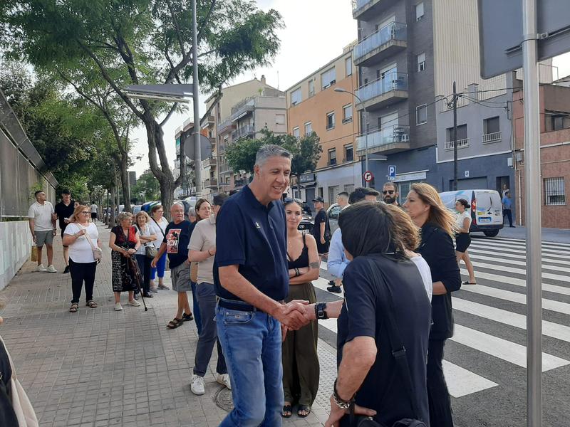 L'Avinguda Lloreda estrena nou paviment