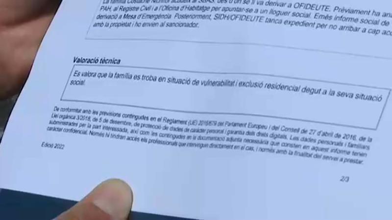 Informe família vulnerable