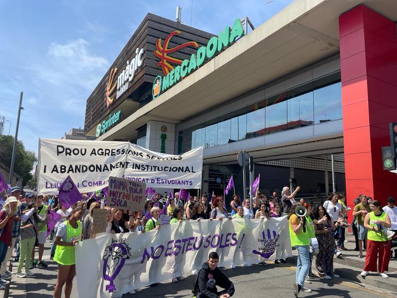 Manifestació i marxa contra les agressions sexuals al Màgic