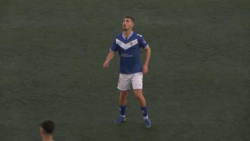 Víctor Morales destaca l'ambició del vestidor del Badalona 