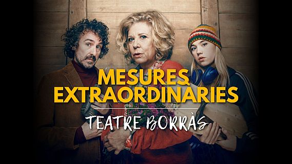  'Mesures extraordinàries' s'estrena avui al Teatre Borràs amb Mercè Arànega