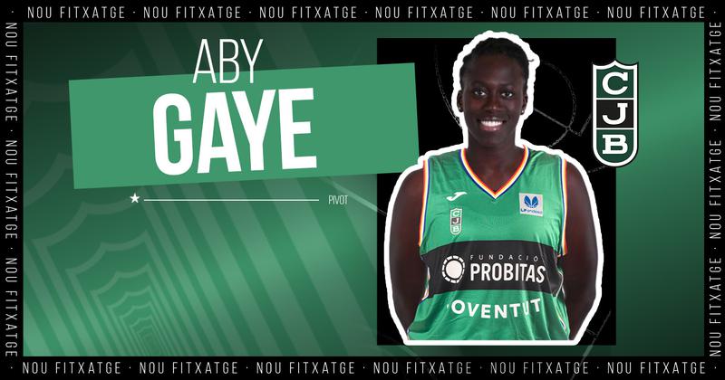Aby Gaye, reforç pel joc interior verd-i-negra