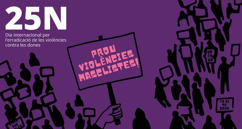 Santa Coloma de Gramenet es mobilitza aquest 25N amb més d'una vintena d'activitats contra la violència masclista