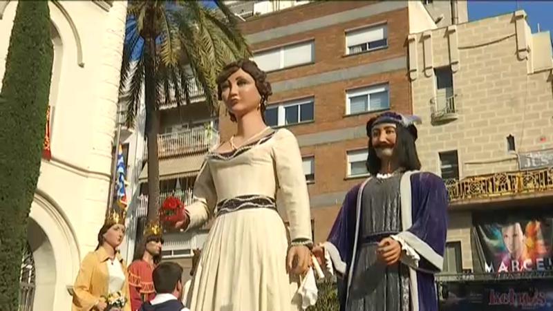 GEGANTS PLAÇA DE LA VILA