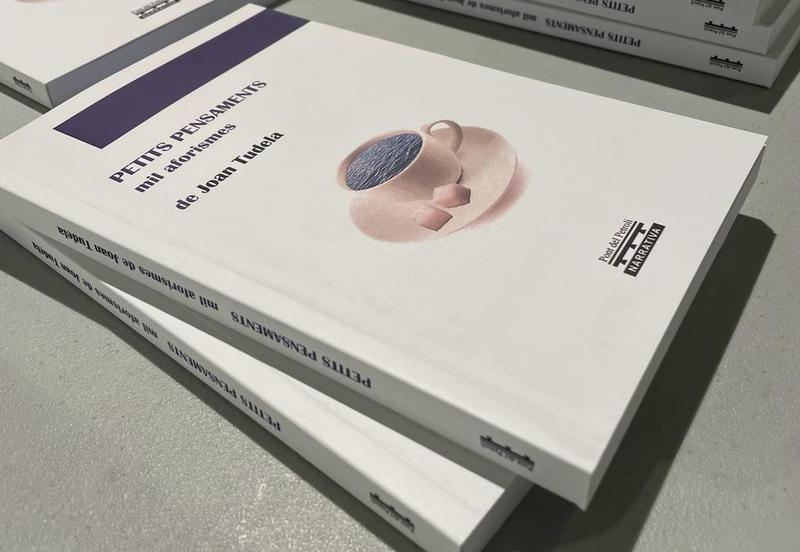 Joan Tudela presenta el seu nou llibre "Petits pensaments, mil aforismes"