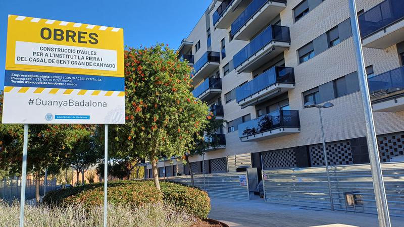 Les obres del casal de gent gran de Canyadó compleixen el calendari previst