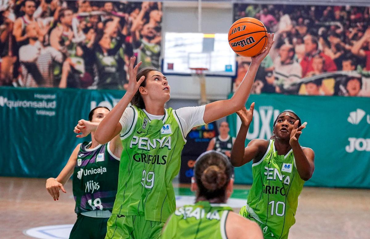 <p>La Penya suma també a domicili contra l'Unicaja Mijas (66-76)</p>