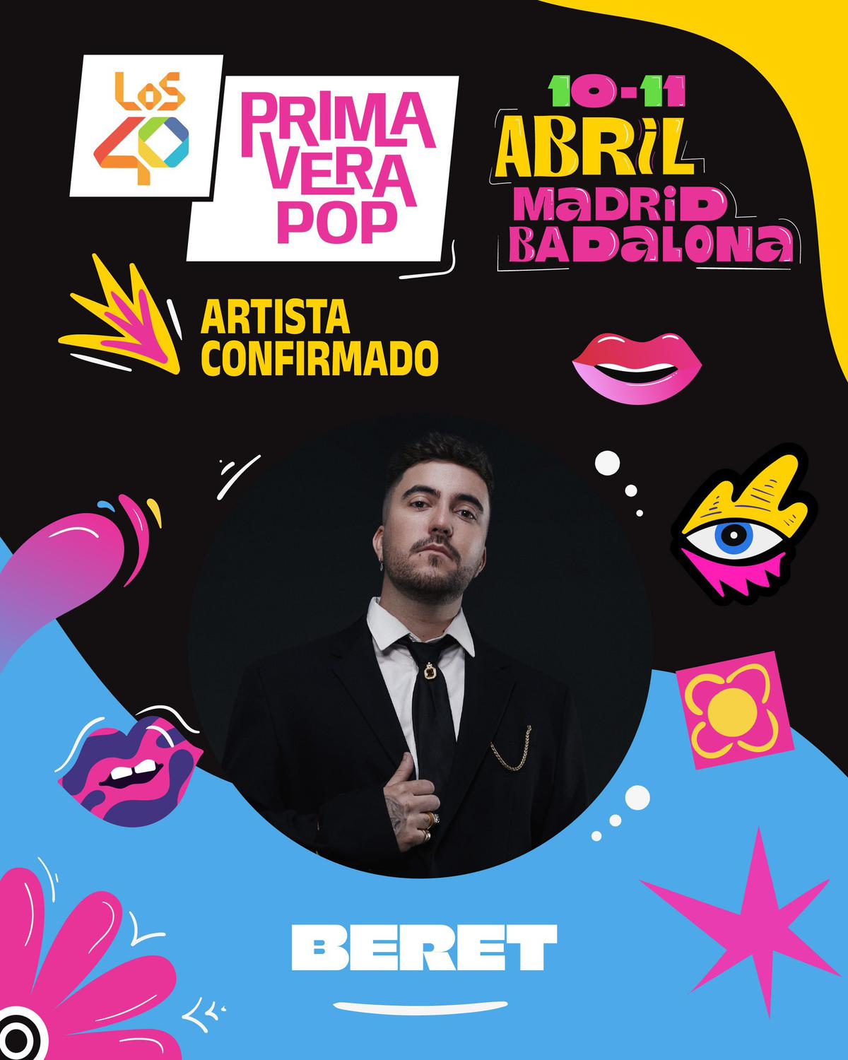 beret-nou-confirmat-per-los40-primavera-pop-2026