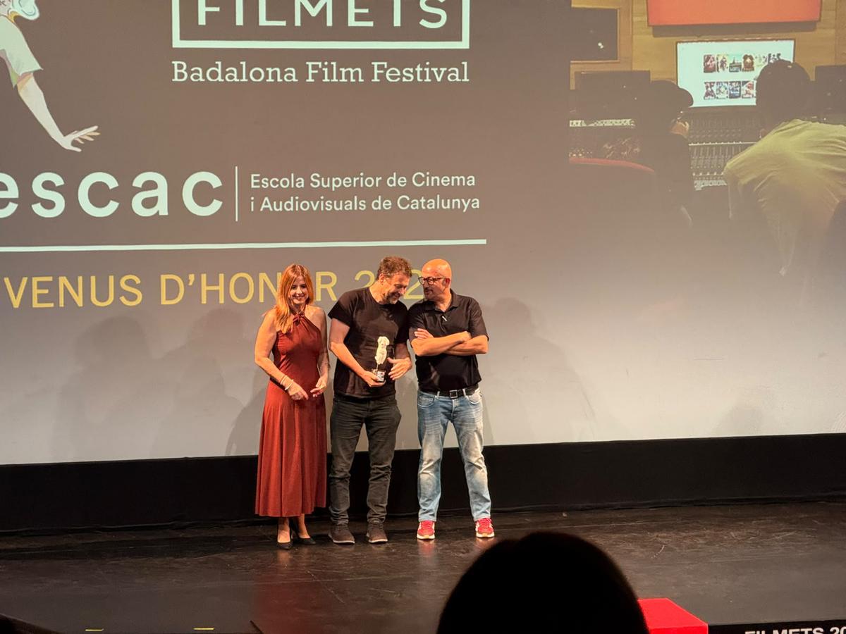 L’ESCAC rep la Venus d’Honor en la gala inaugural de la 52a edició de FILMETS