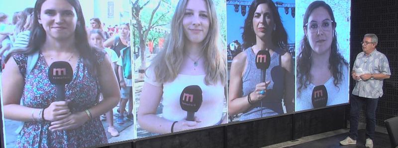 tvmatar&oacute; apropa Les Santes a les llars gr&agrave;cies a 40 hores de directe